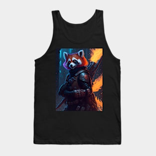 Flame Forged Paws Tank Top